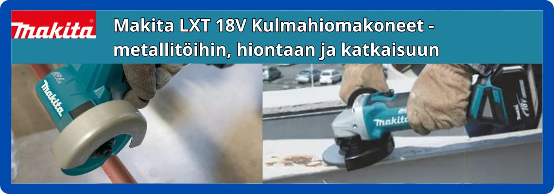 Makita Kulmahiomakoneet